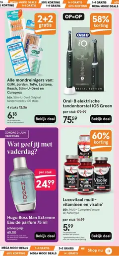 Etos folder - Voorbeeld van een folder van Etos, geldig van 15.06.2026 | Pagina: 3 | Producten: Káposztalevél, Kan, Elektrische tandenborstel, Parfum