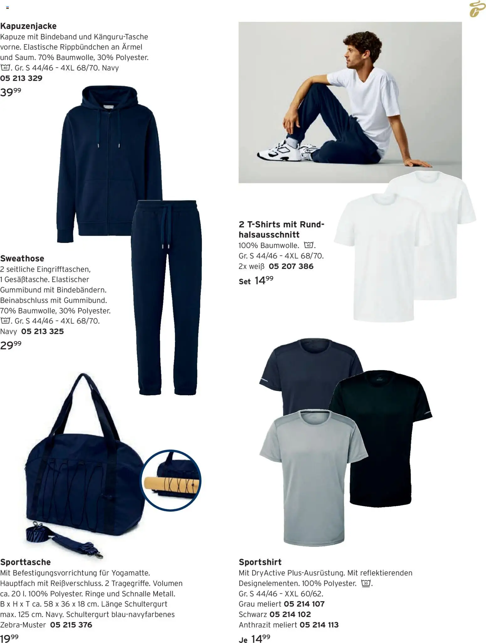 Angebote Tchibo – gültig ab 07.05.2026 | Seite: 137 | Produkte: Sweathose