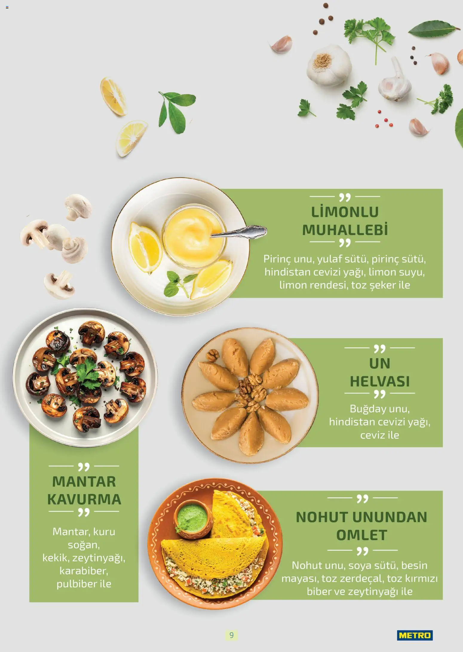 Metro - Bitki Bazlı ve Vegan 2025 - 21 Ekim 2025 tarihinden itibaren geçerlidir | Sayfa: 9 | Ürünler: Hindistan Cevizi, Biber, Yulaf, Mantar