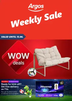 Preview of Argos catalogue valid from 09.06.2026