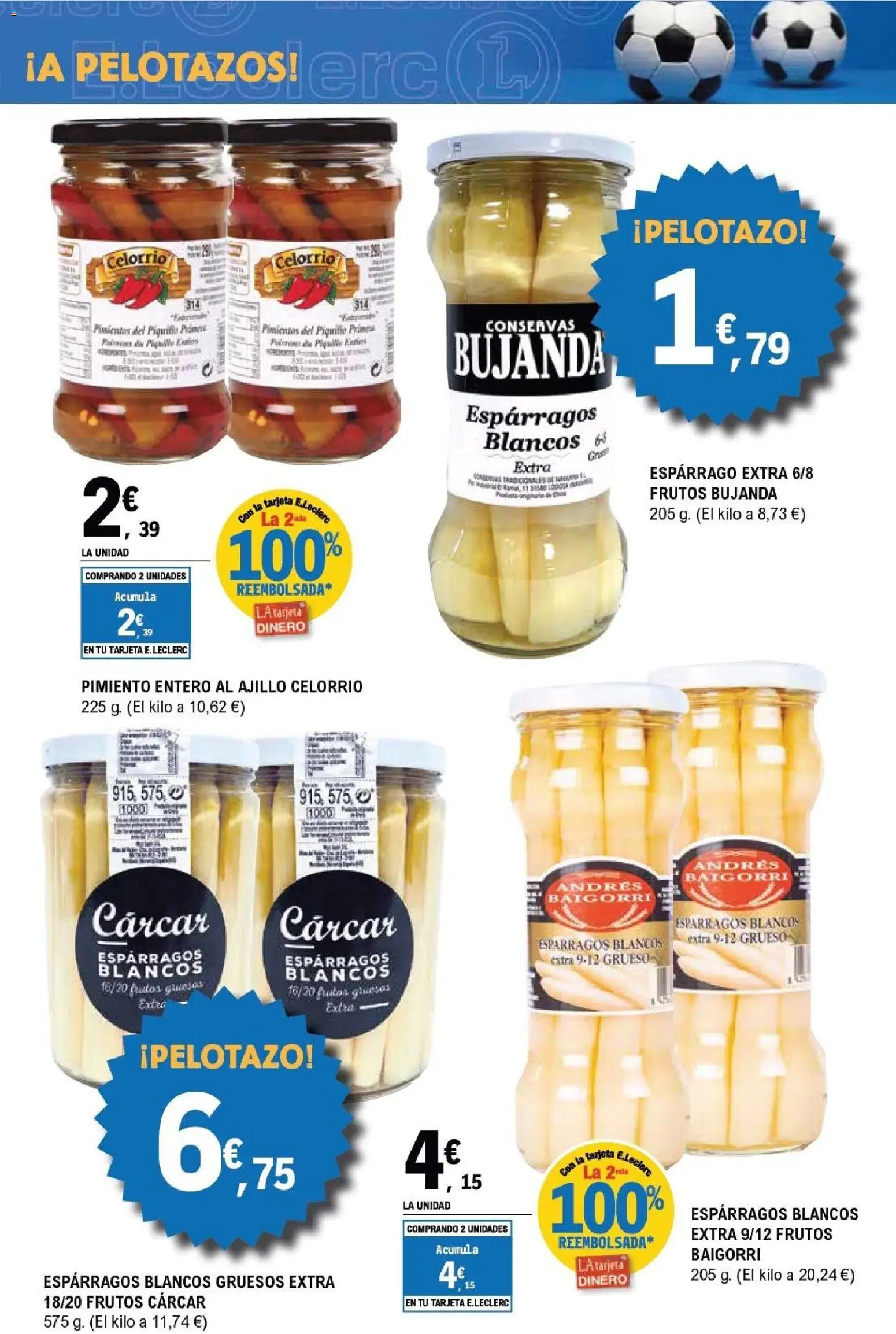 E.Leclerc Pamplona │ válido desde el 01.06.2026 | Página: 3 | Productos: Νερό καρύδας, Κάδος απορρυμάτων