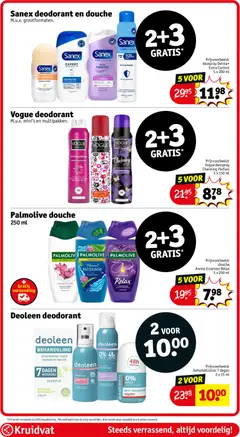 Vogue deospray Charming Parfum, Vogue deospray Charming Parfum 5 x 150 ml - Voorbeeld van een folder van Kruidvat, geldig van 09.06.2026 | Pagina: 30