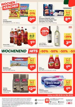 MPREIS Flugblatt ab 01.09.2026 gültig | Seite: 12 | Produkte: Ketchup, Zucker, Proteinriegel, Wein
