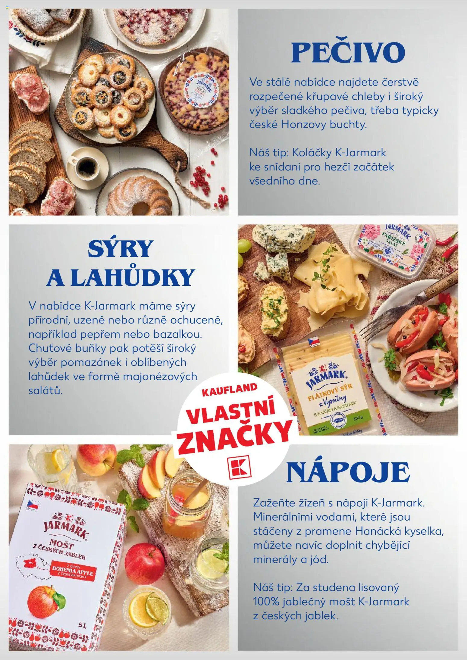 Kaufland leták - Plzeň Bory od 18.03.2026 | Strana: 4 | Produkty: Sýr, Apple, Sýry, Pečivo