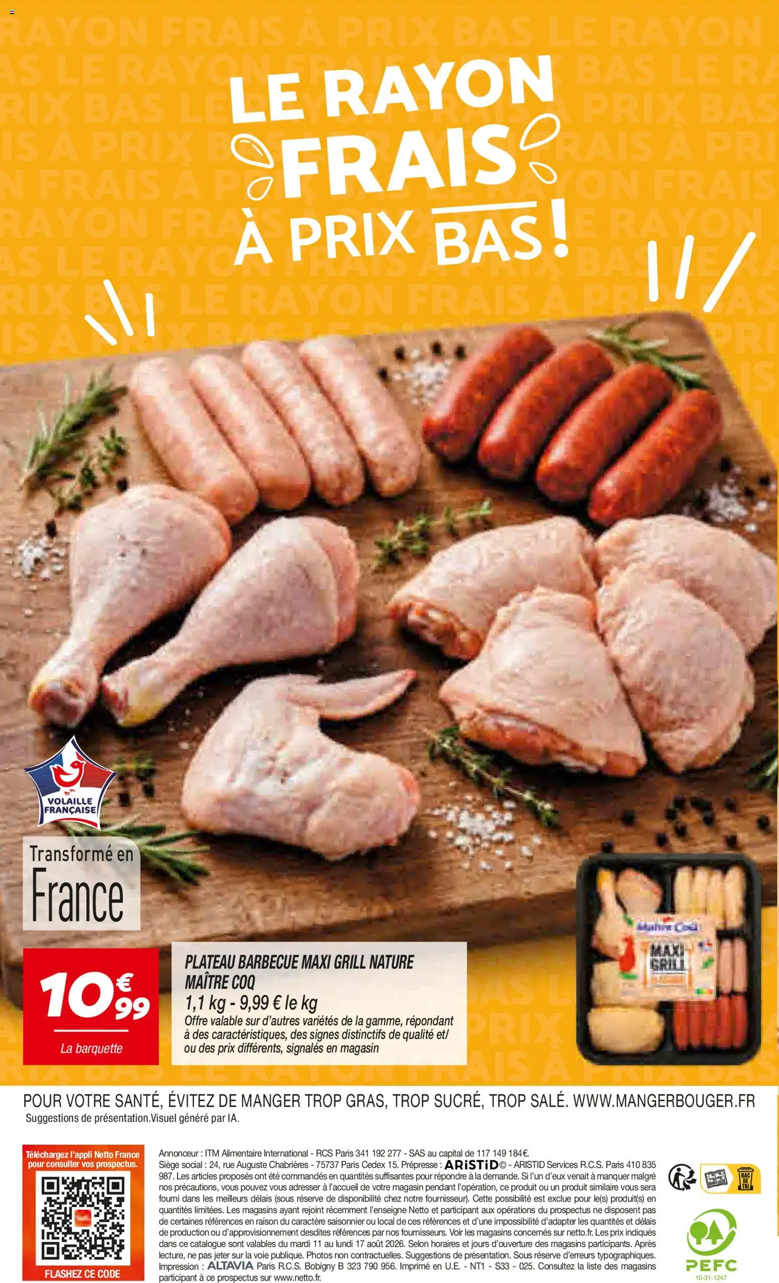{H1} | Page: 12 | Produits: Barbecue, Plateau, Grill, Volaille