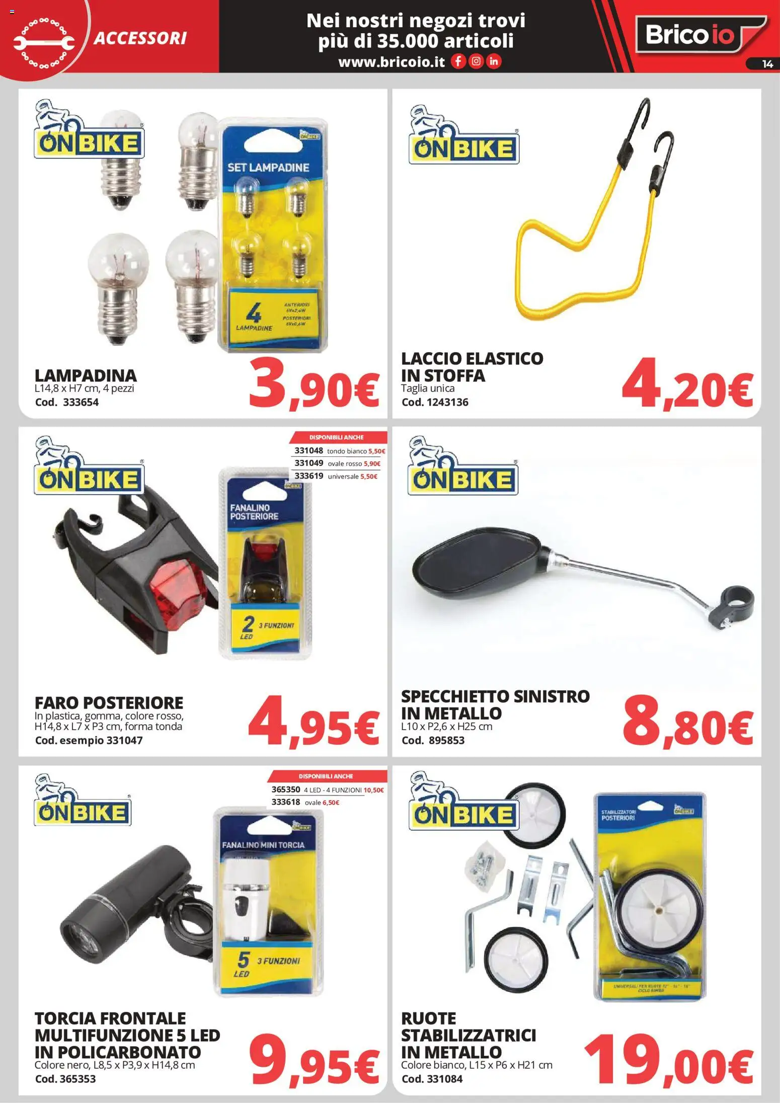 Volantino Brico io del 14.05.2026 | Pagina: 14