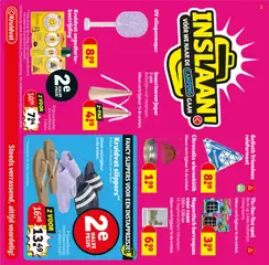FANCY SLIPPERS VOOR EEN INSTAPRIJSJE!, FANCY SLIPPERS VOOR EEN INSTAPRIJSJE! Kruidvat slippers Keuze uit diverse varianten. Alleen verkrijgbaar in de winkel. - Voorbeeld van een folder van Kruidvat, geldig van 23/06/2026 | Pagina: 14 | Producten: Slippers, Spel, Batterijen, Kan
