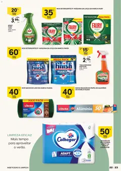 Pré-visualização Continente - Férias de Verão  Abre espaço para a distração válido de 23/06/2026 | Página: 23 | Produtos: Top, Papel de alumínio