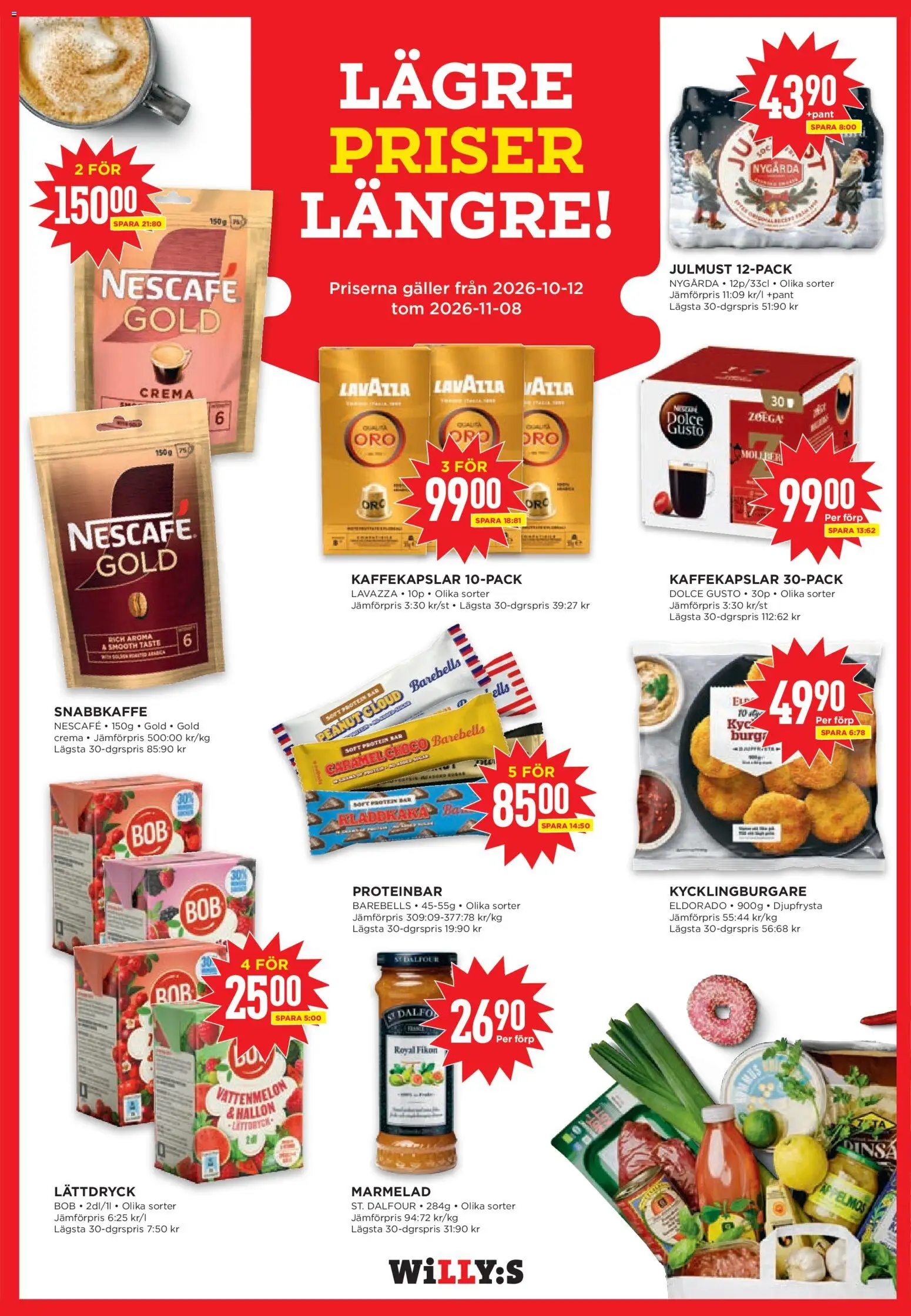 Willys reklamblad aktuell från 19/10/2026 | Sida: 16