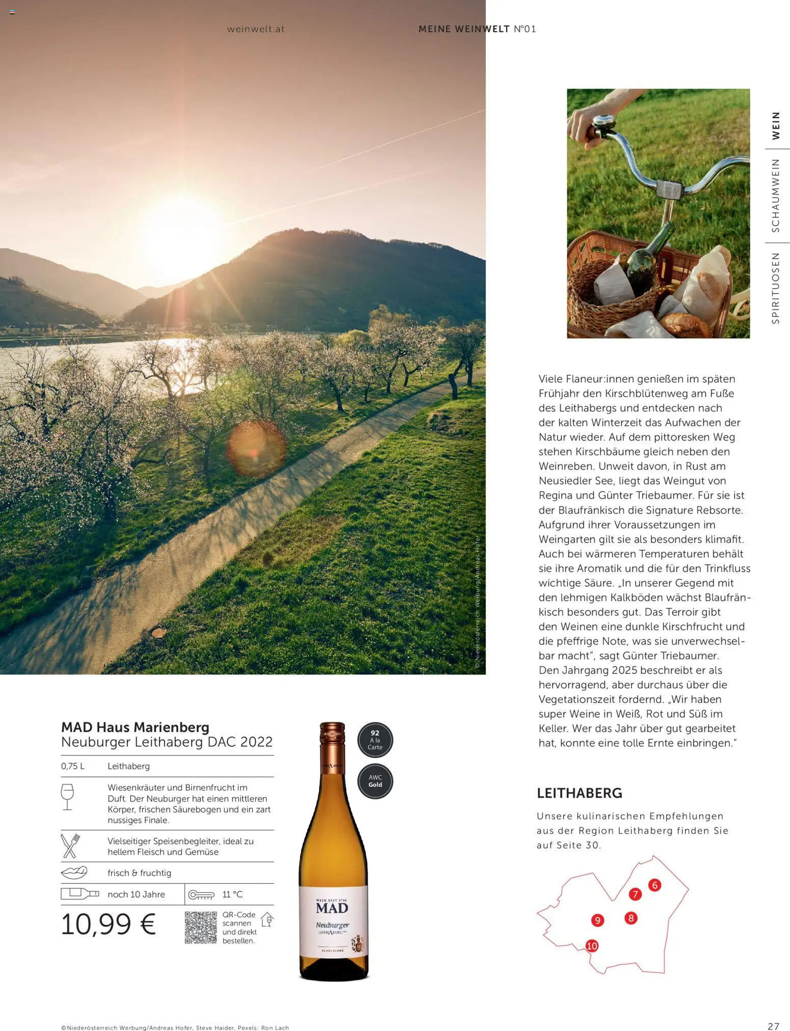 Interspar Meine Weinwelt Frühling 2026 gültig ab 05.03.2026 | Seite: 27 | Produkte: Gemüse, Wein