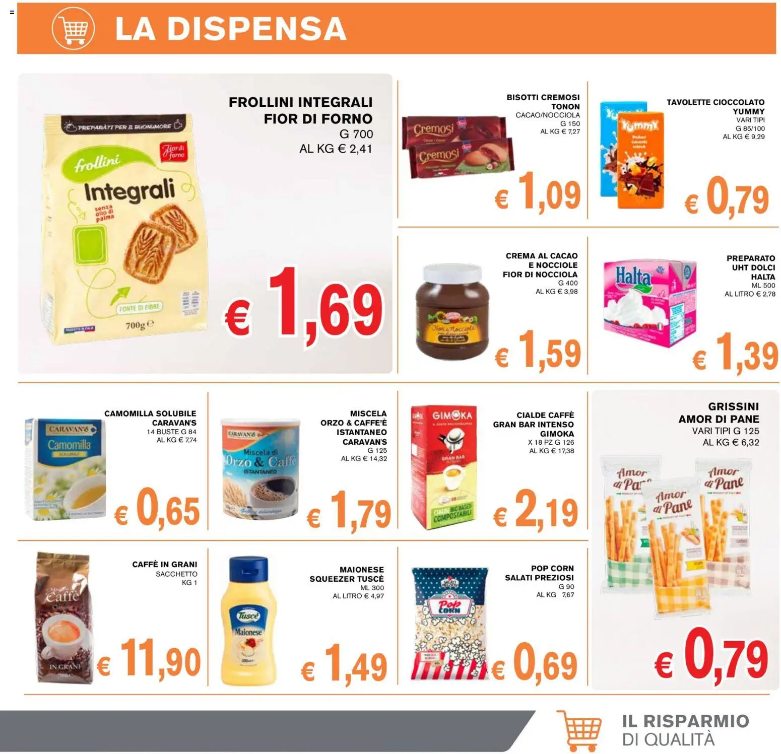 Volantino Coal del 24/09/2026 | Pagina: 9 | Prodotti: Crema, Maionese, Pop corn, Frollini