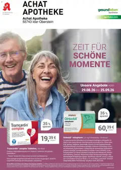 Angebote - Ihre Apotheke vor Ort: Jetzt alle Angebote auch online entdecken! ab 29.08.2026 gültig