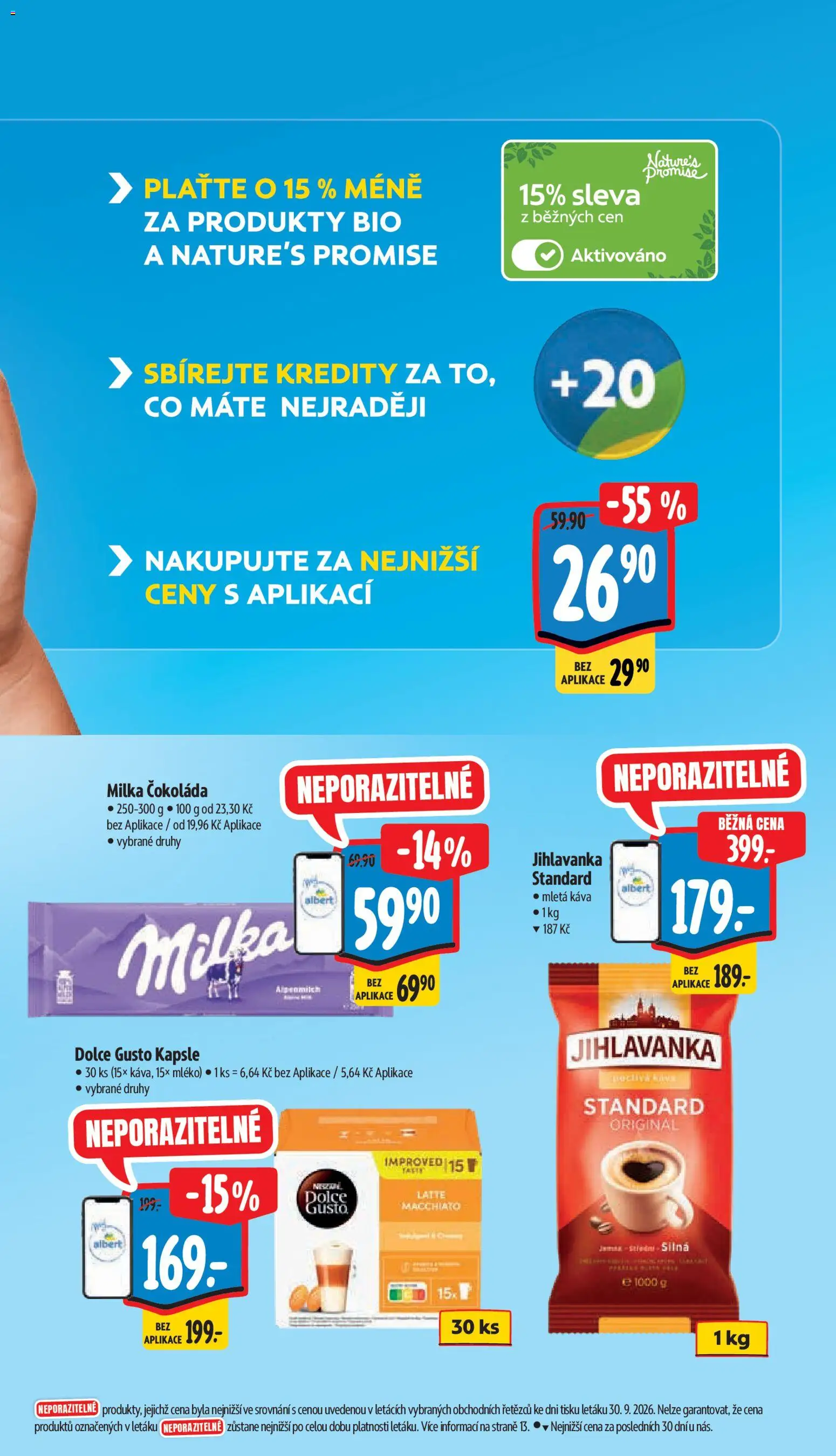 Albert leták - Hypermarket - Znojmo od 07.10.2026 | Strana: 13 | Produkty: Nescafé Dolce Gusto, Milka, Nescafé, Dolce gusto kapsle