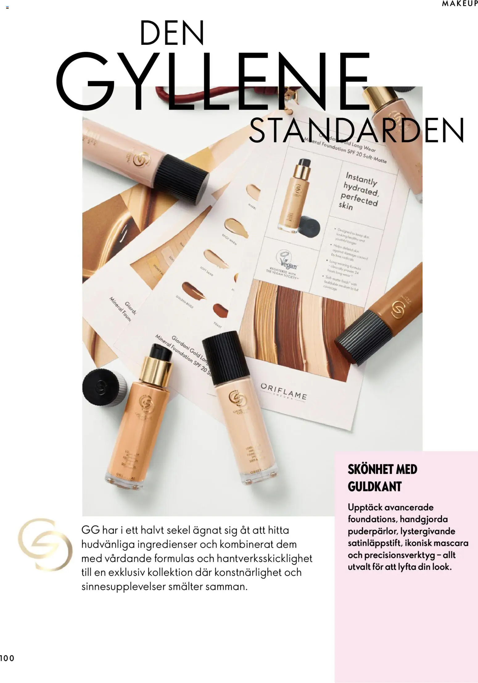 Oriflame reklamblad aktuell från 07/10/2026 | Sida: 100