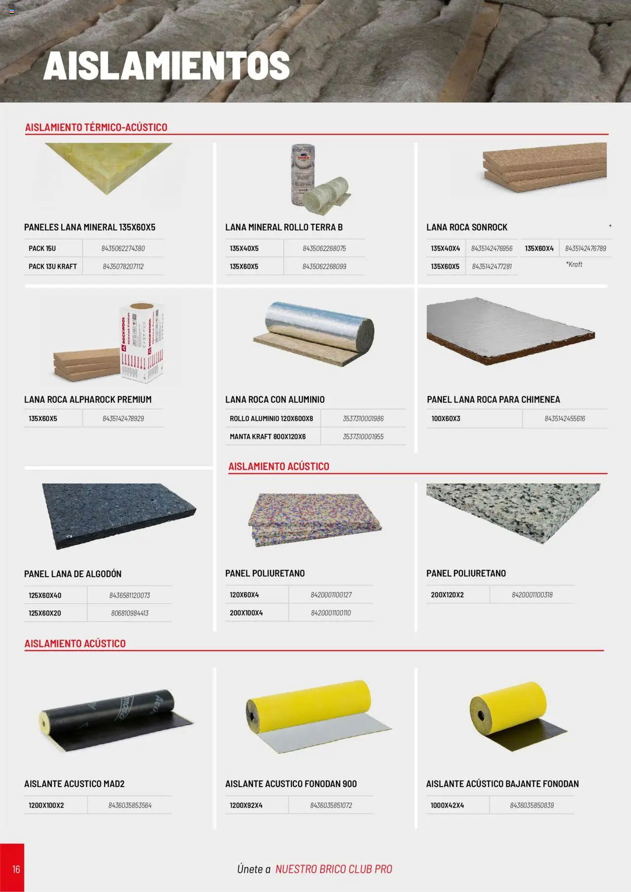 Brico Depôt Catálogo Construcción │ válido desde el 01/04/2025 | Página: 16 | Productos: Manta, Algodón