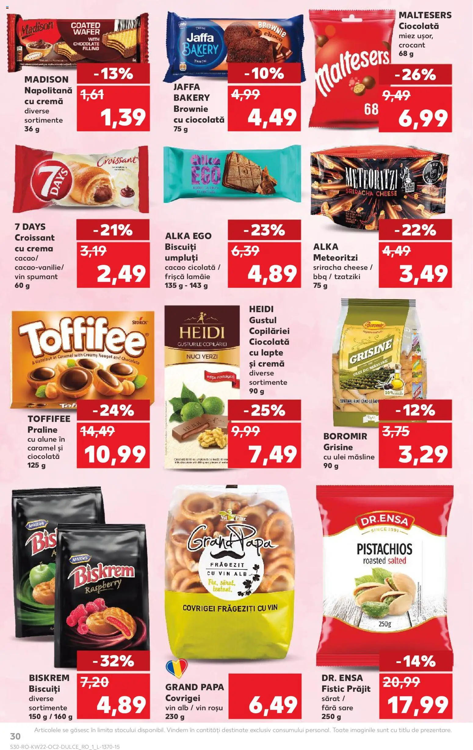 Noul catalog Kaufland – valabil de la 27.05.2026 | Pagină: 30 | Produse: Ulei, Vin, Frișcă, Cacao