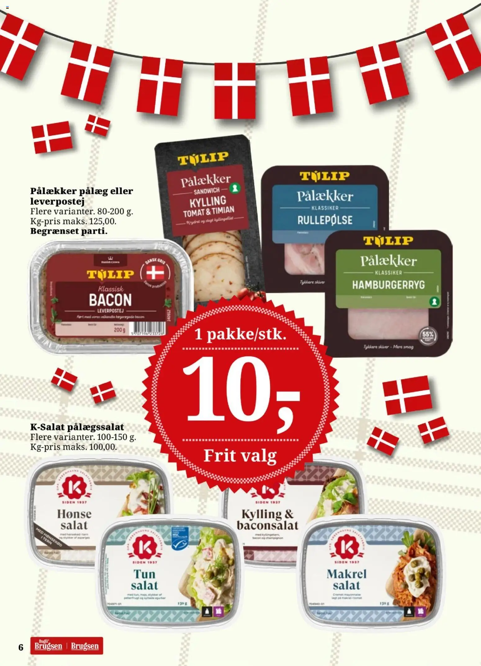 Dagli'Brugsen tilbudsavis – gyldig fra 25/09/2026 | Side: 7 | Produkter: Agurker, Makrel, Hamburgerryg, Timian