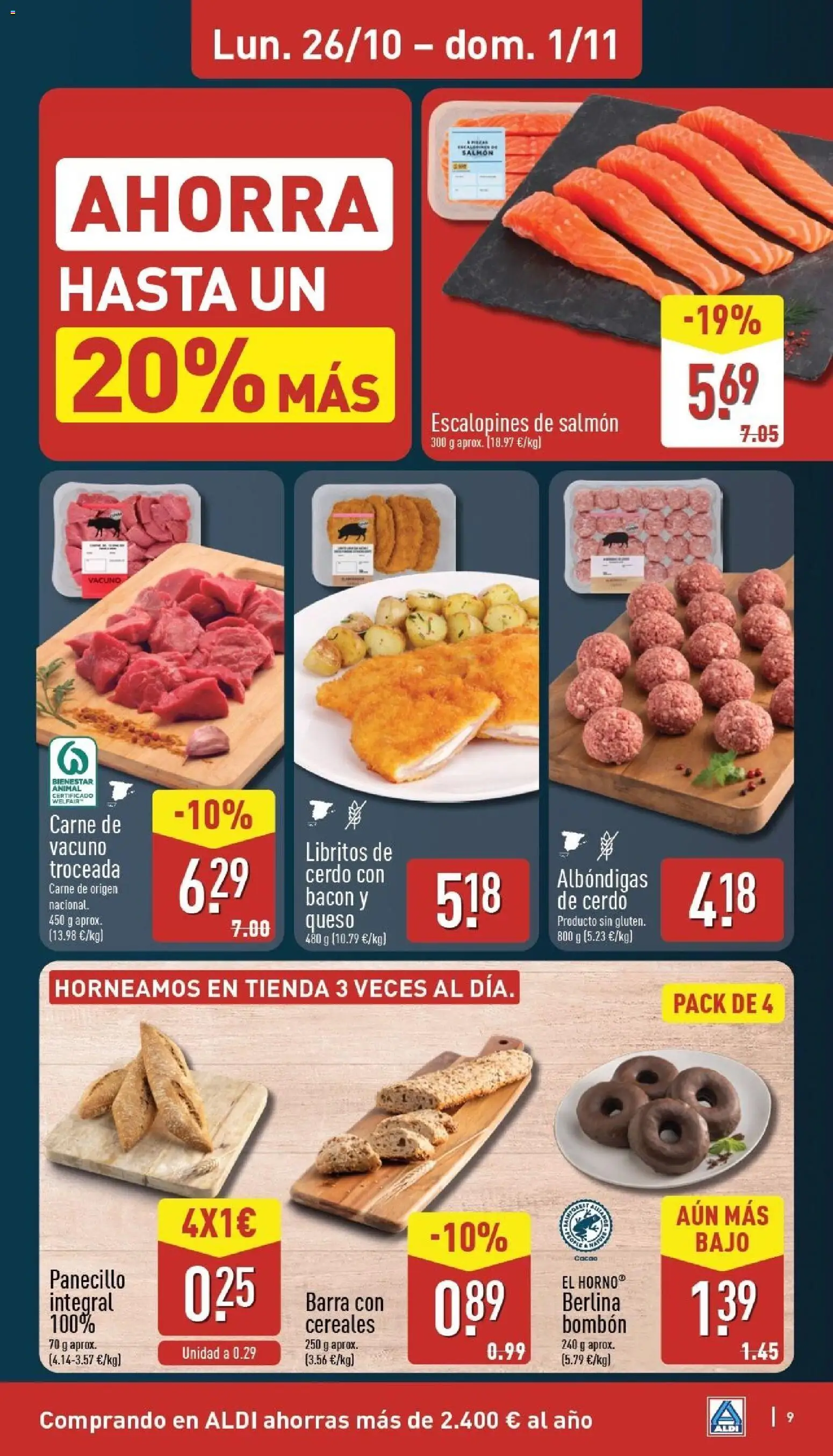 Aldi folleto Península │ válido desde el 26/10/2026 | Página: 9