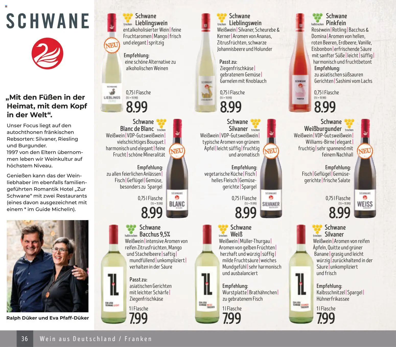 Edeka Struve Wein– und Spirituosen – gültig ab 14.11.2025 | Seite: 36 | Produkte: Rosewein, Gerichte, Wein, Fleisch