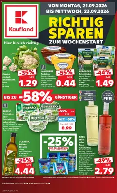 Kaufland Prospekt Speyer ab 21.09.2026 gültig