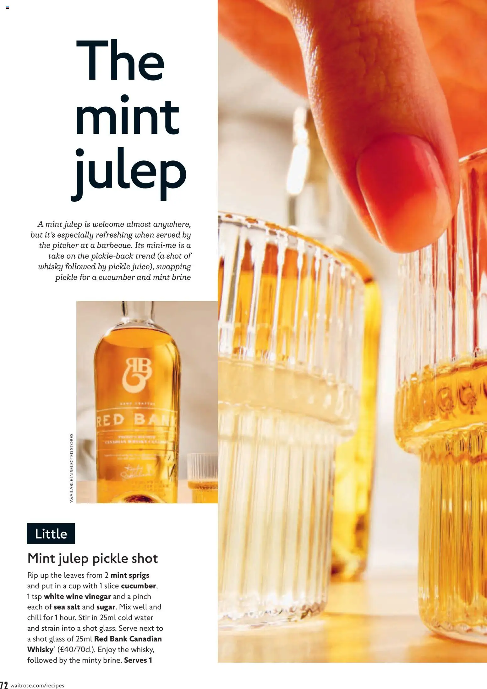 {H1} | Page: 72 | Products: Mint, Whisky, White wine, Sea salt