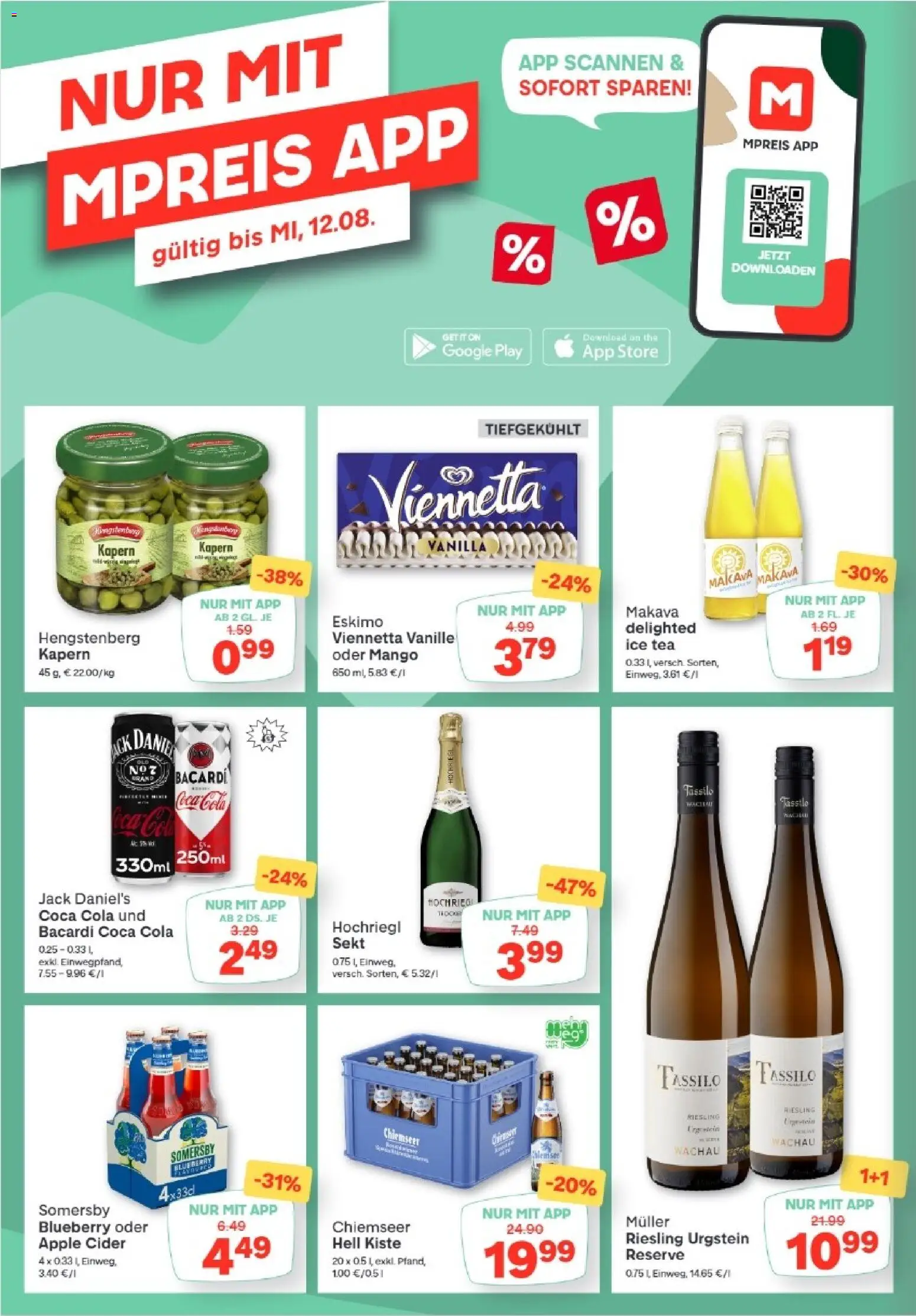 MPREIS Dellach im Drautal gültig ab 30.07.2026 | Seite: 14 | Produkte: Mango, Apple