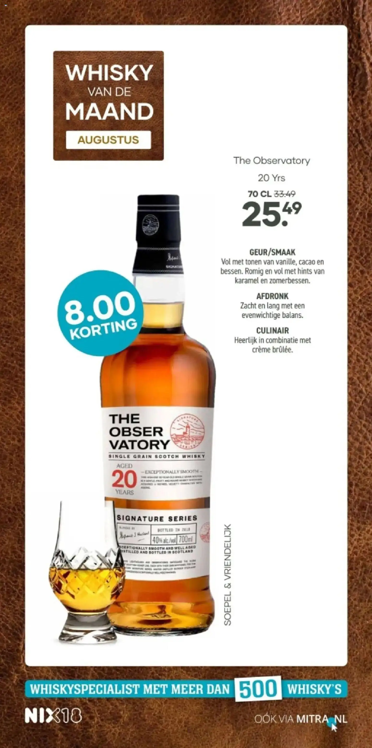 Mitra folder vanaf 10-08-2026 || NIEUWE | Pagina: 3 | Producten: Cacao, Whisky, Crème
