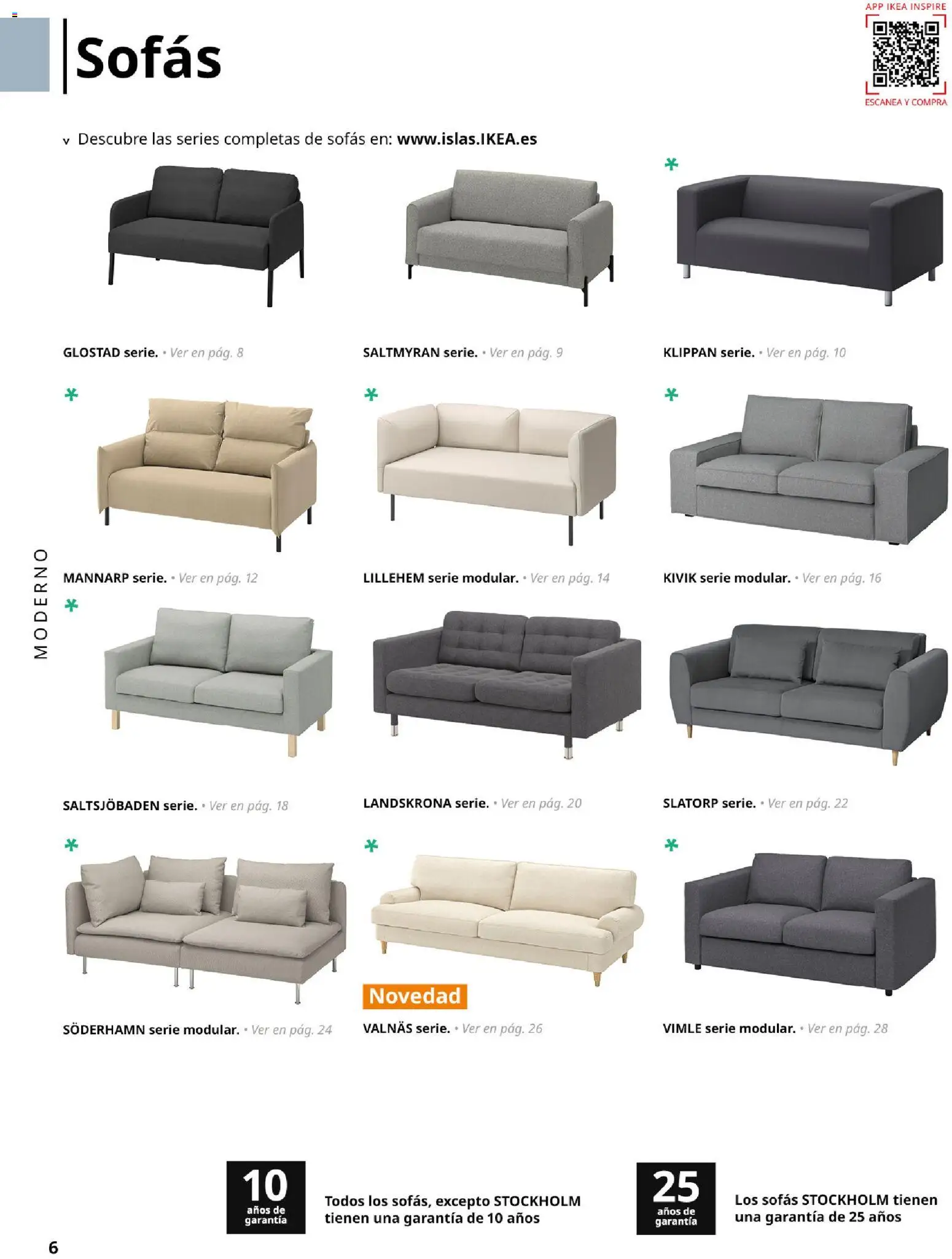 IKEA - Sofás │ válido desde el 28/09/2026 | Página: 6 | Productos: Sofás