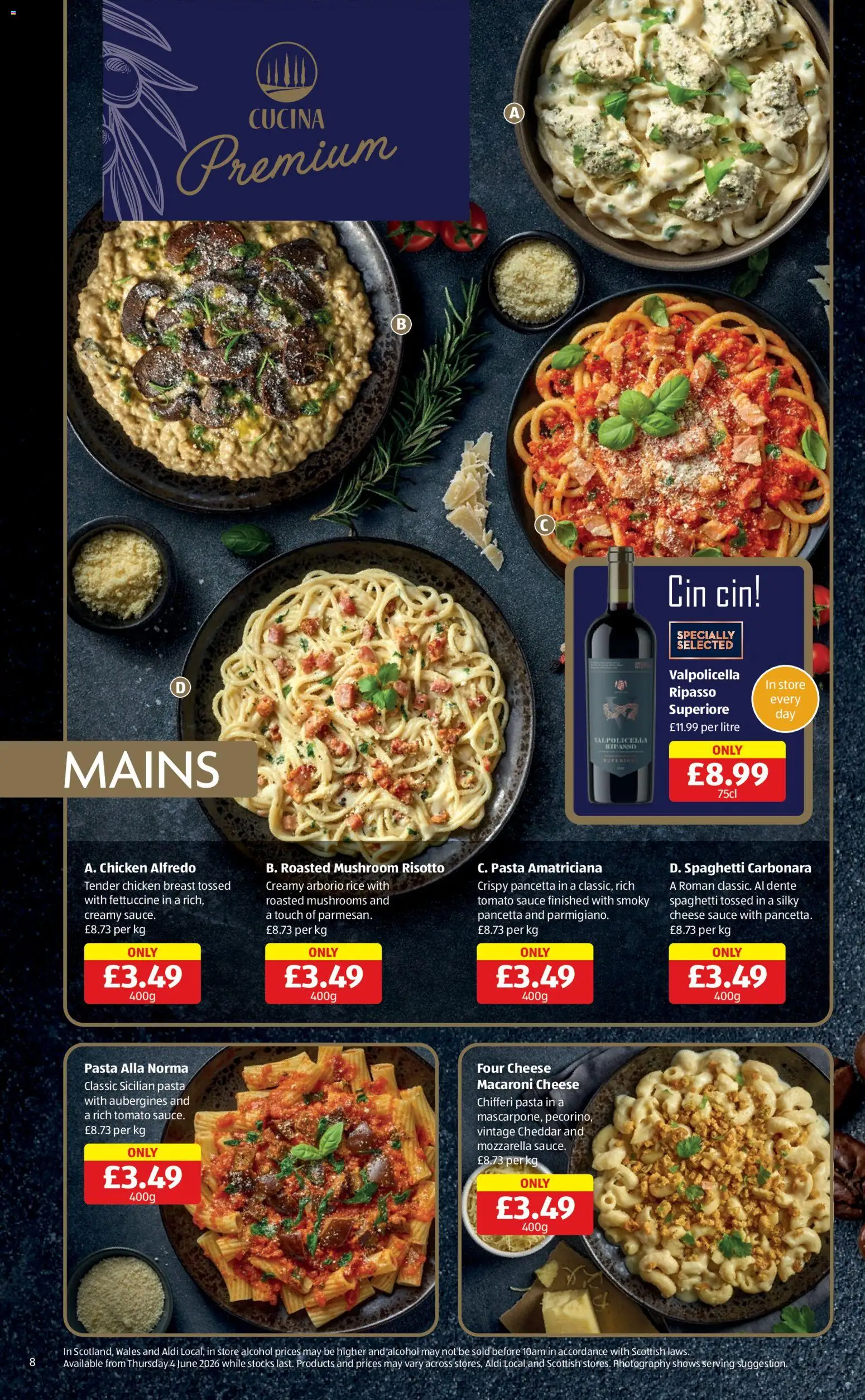 {H1} | Page: 8 | Products: Író, Spaghetti, Chicken breast, Pasta