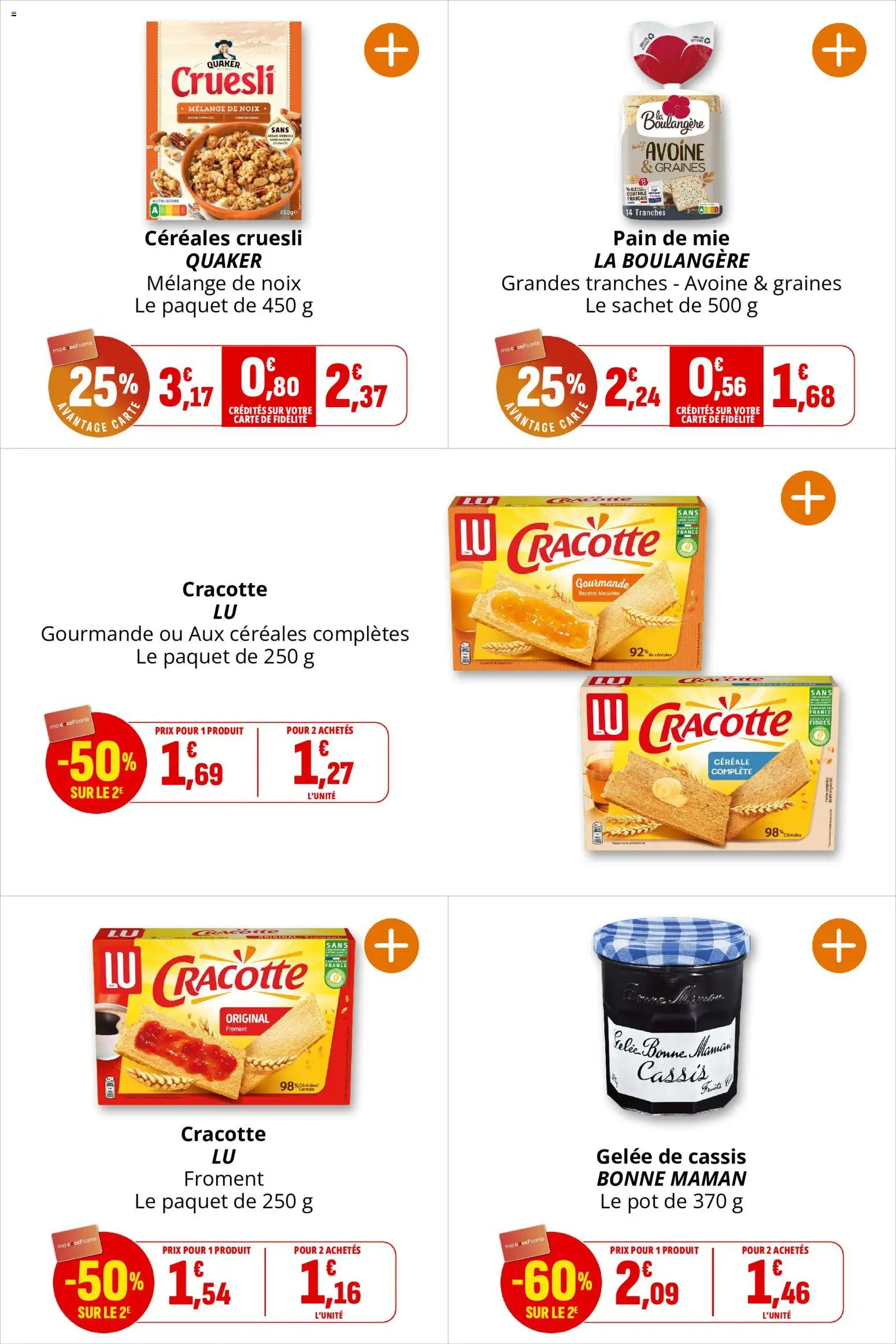 {H1} | Page: 28 | Produits: Mélange De Noix, Cassis, Pain, Noix