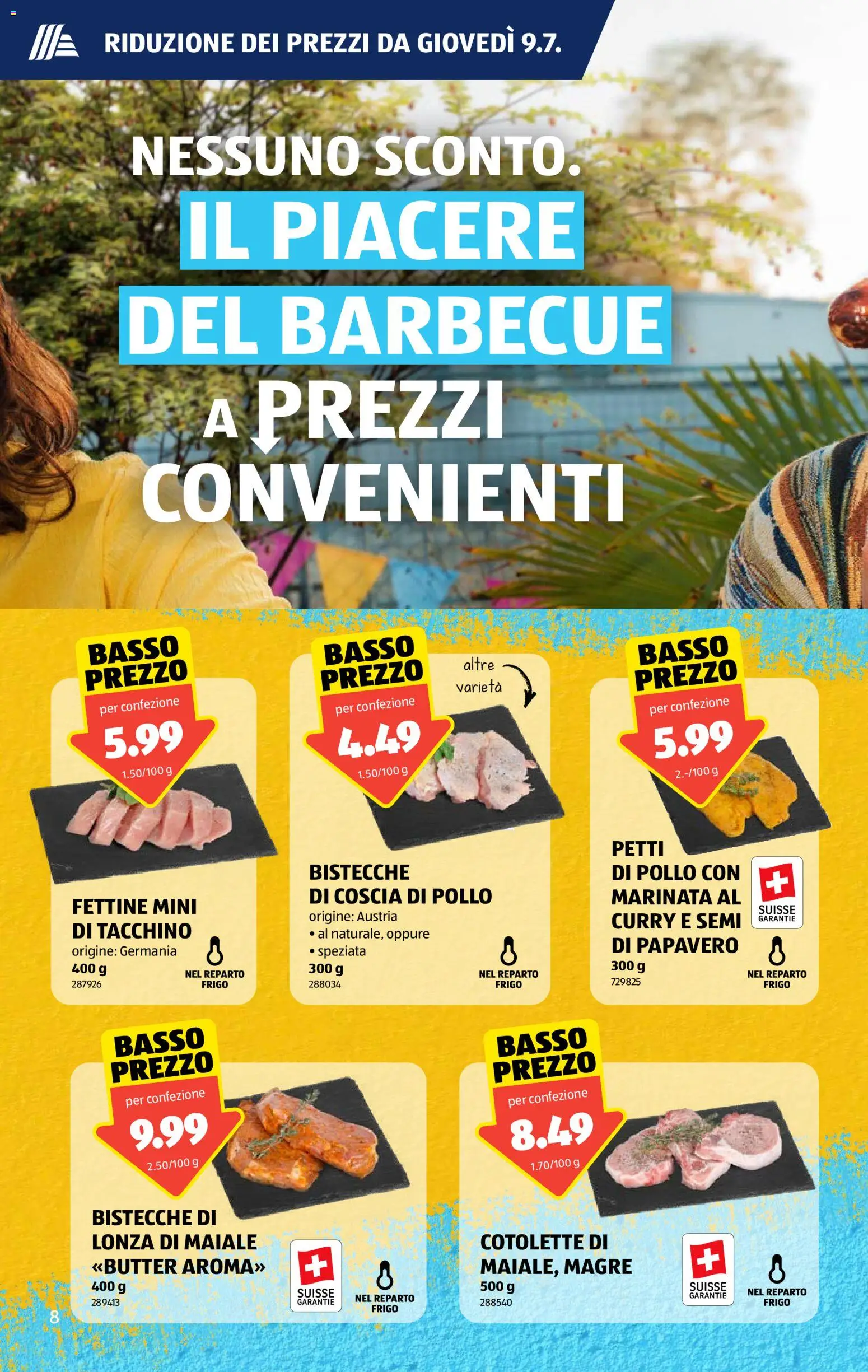 Aldi aktionen IT – gültig ab 09.07.2026 | Seite: 8 | Produkte: Butter