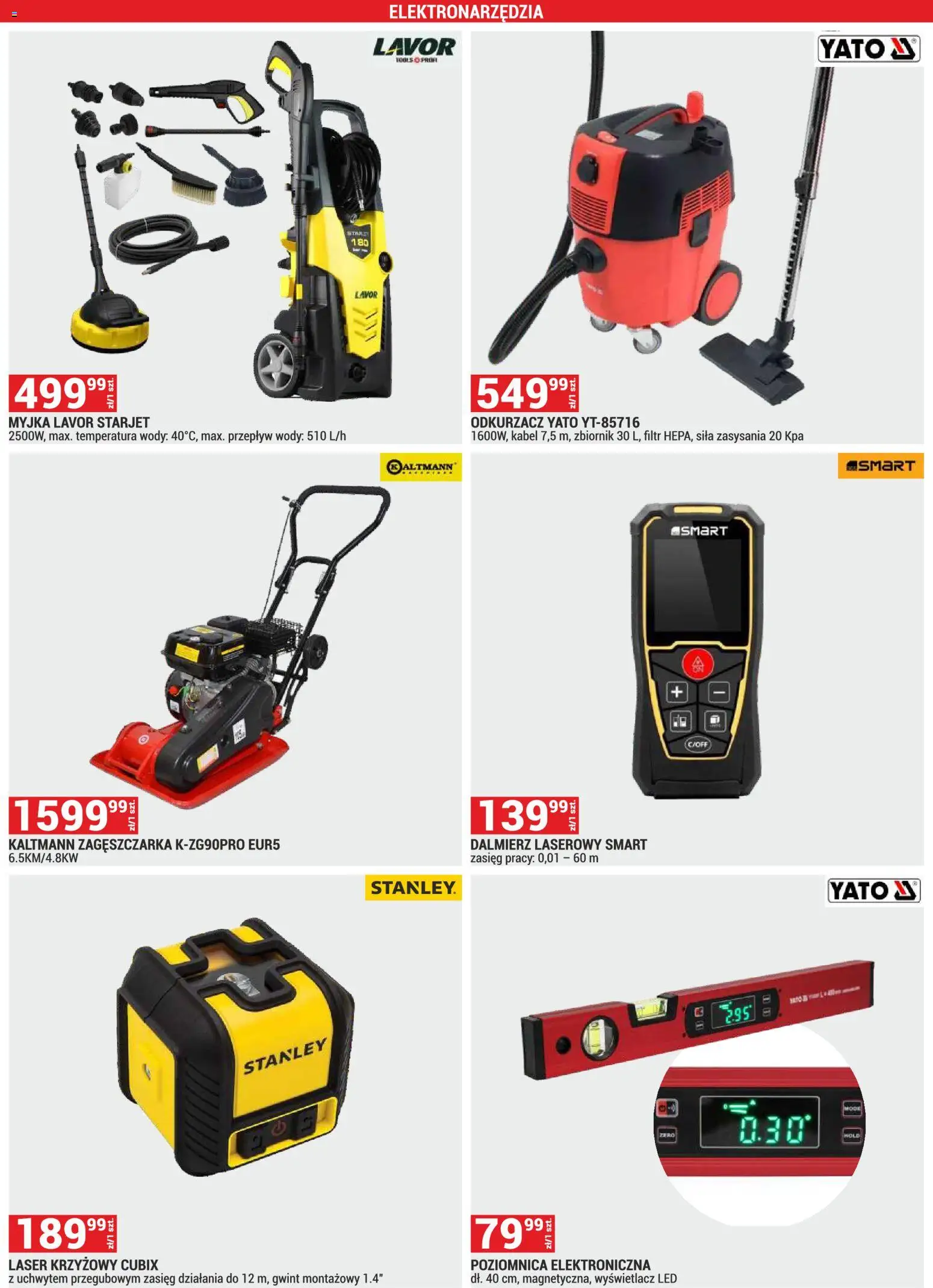 Merkury Market gazetka od 01.08.2026 | Strona: 27 | Produkty: Kabel, Dalmierz laserowy, Laser krzyżowy, Elektronarzędzia