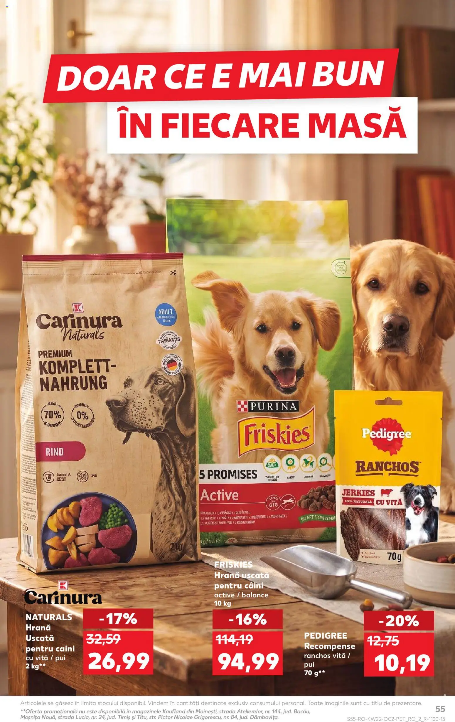 Noul catalog Kaufland – valabil de la 27.05.2026 | Pagină: 55 | Produse: Masă, Hacıyatmaz Kedi Oyuncağı