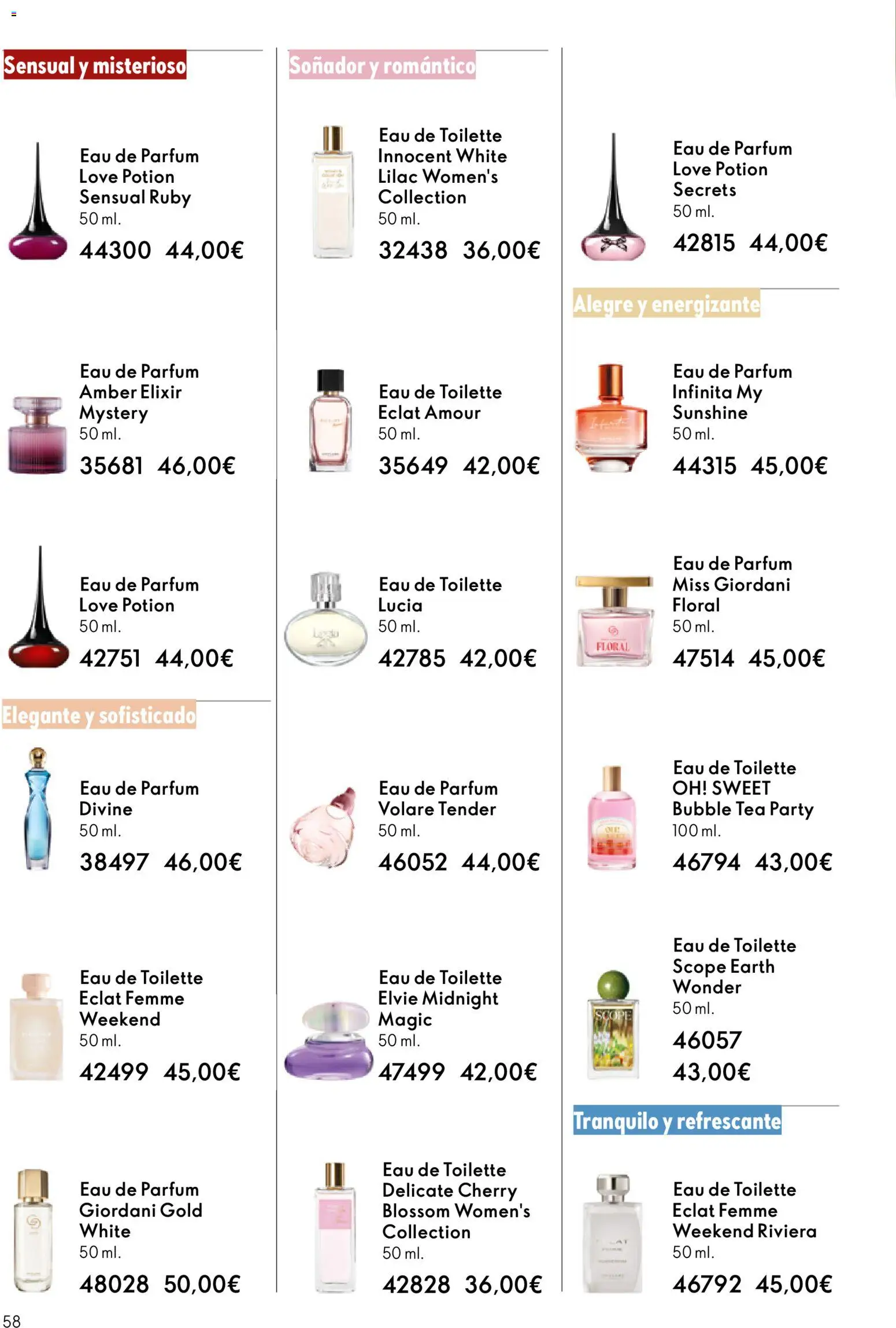 Oriflame catálogo - Campaña 7 │ válido desde el 13.05.2026 | Página: 58