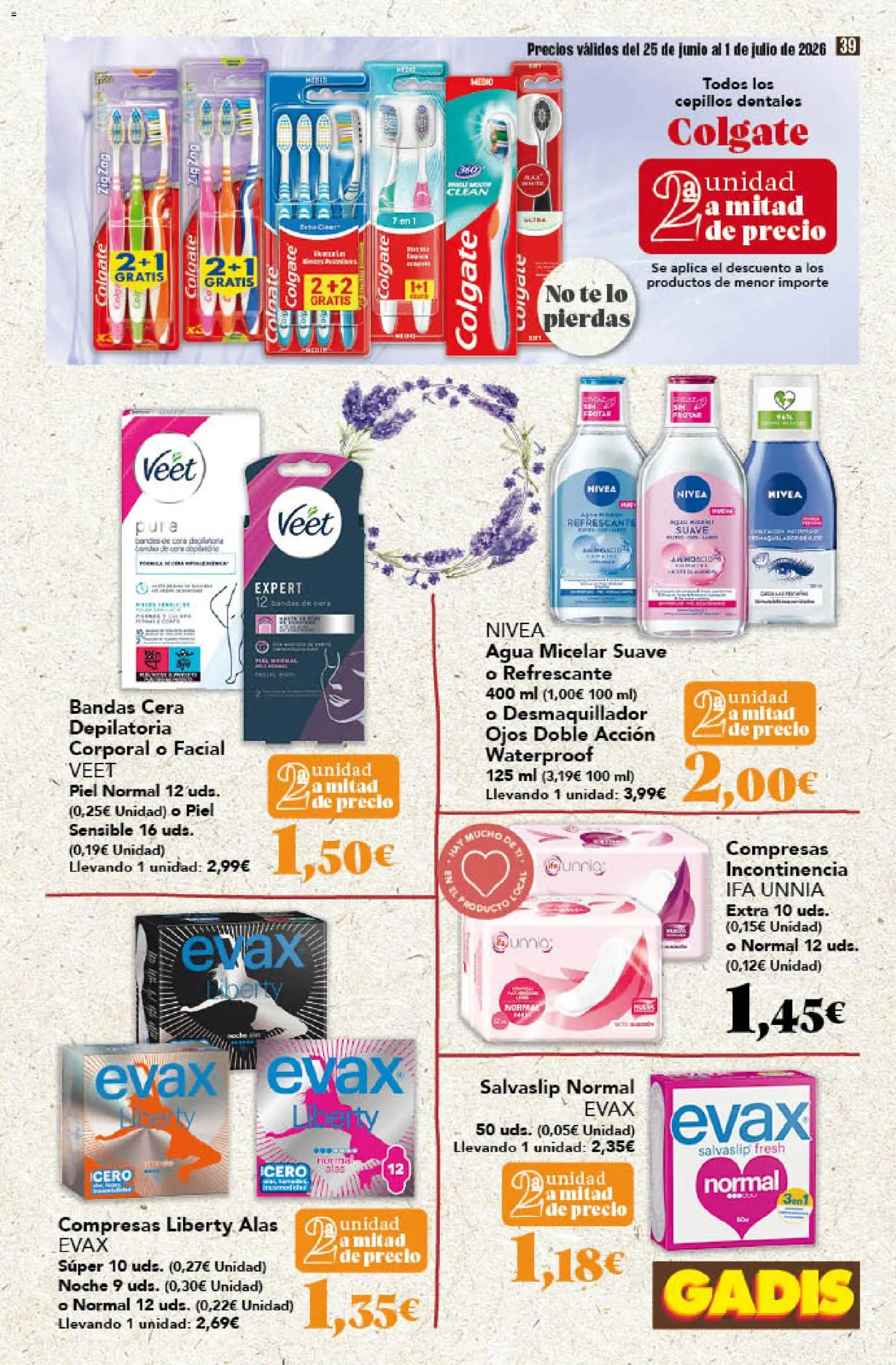 Gadis folleto │ válido desde el 25/06/2026 | Página: 39