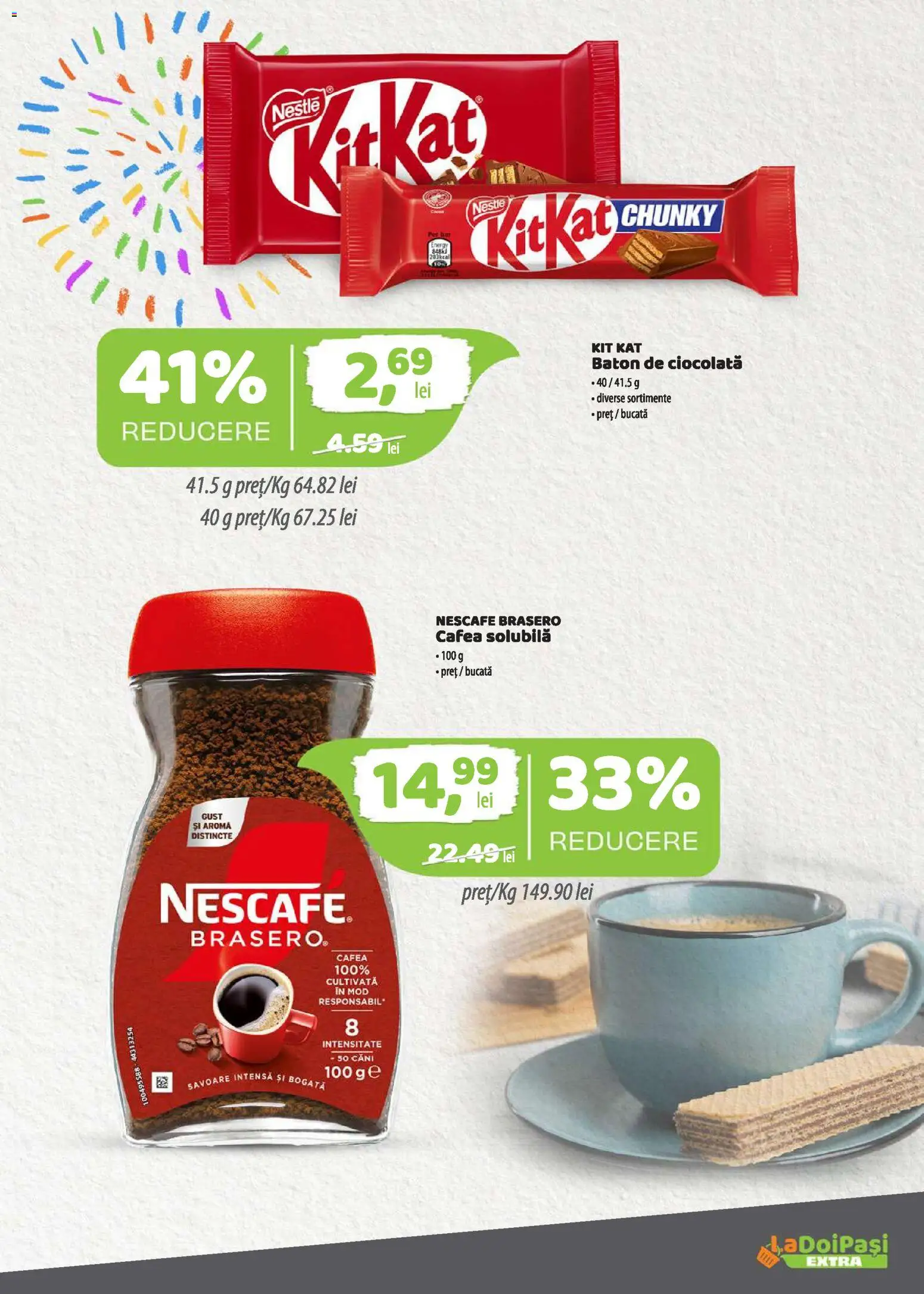 Noul catalog LaDoiPași – valabil de la 01.06.2026 | Pagină: 12 | Produse: Cafea, Ciocolată