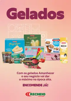 Pré-visualização Recheio - Gelados válido de 02/12/2025 | Página: 13 | Produtos: Gelado de morango, Chocolate branco, Gelado, Chocolate