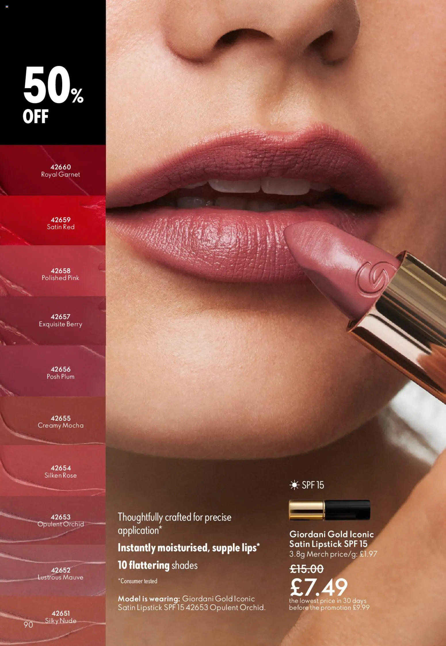 {H1} | Page: 90 | Products: Lipstick