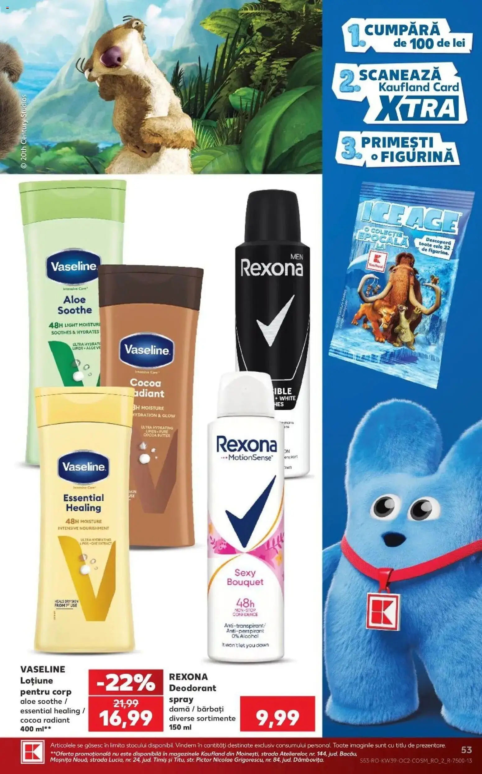 Kaufland Viseu de Sus 23.09.2026 - Revista si Oferta | Pagină: 53 | Produse: Rexona, Deodorant, Antiperspirant