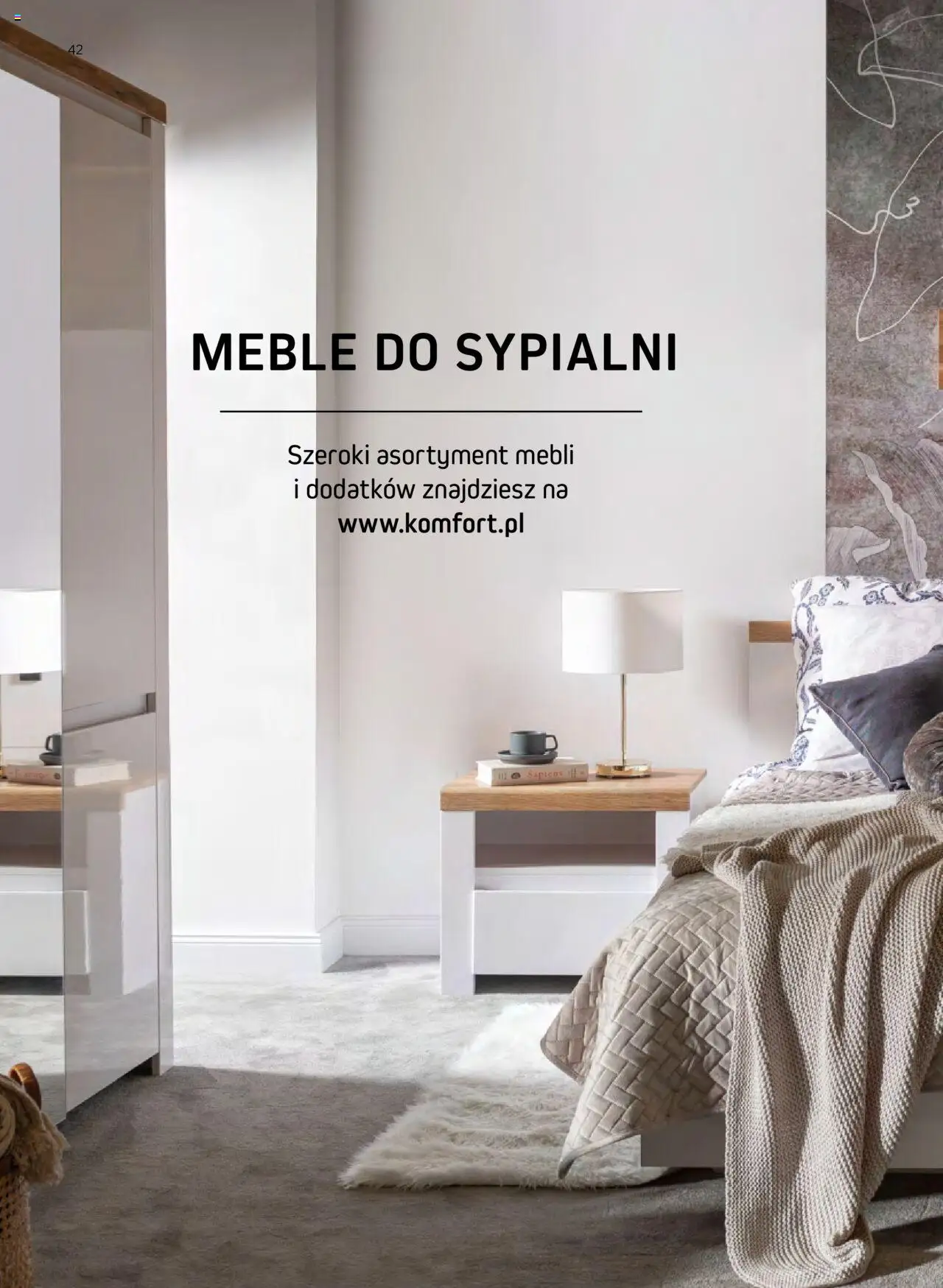 Komfort Gazetka - Katalog Meble od 01.09.2024 | Strona: 42