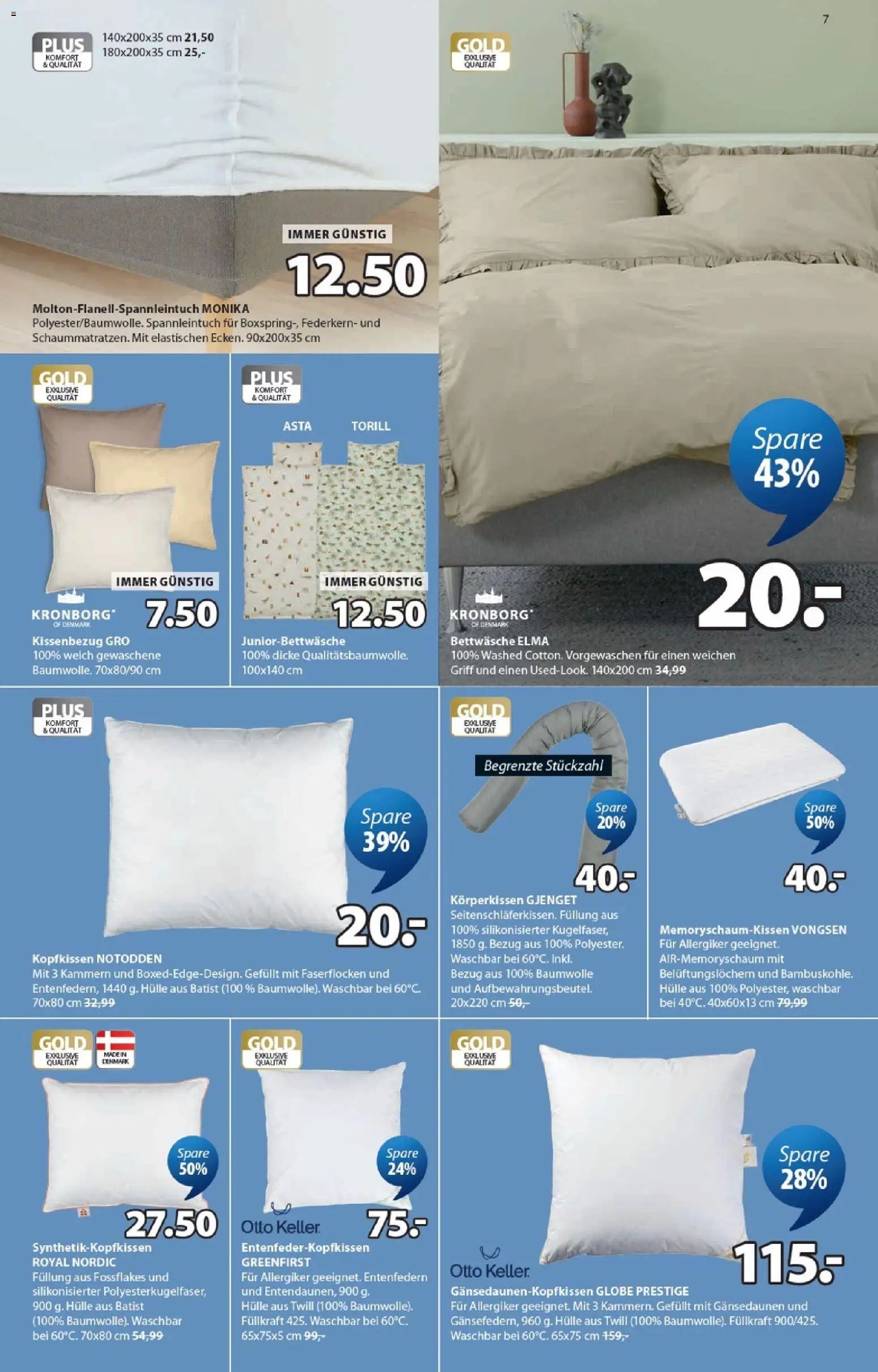 JYSK Flugblatt gültig ab 07.10.2026 | Seite: 7 | Produkte: Hülle