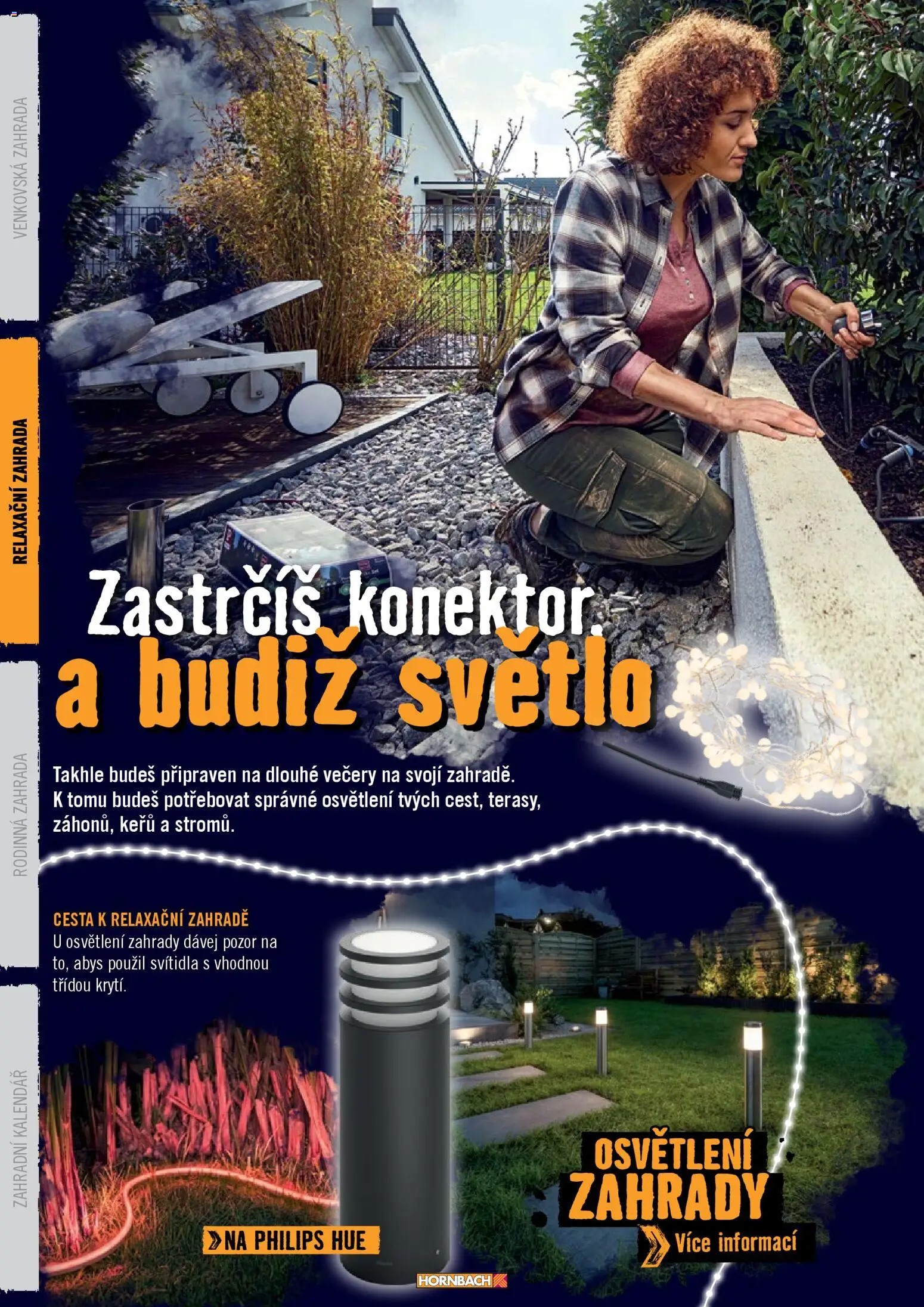 HORNBACH leták - Zahrada od 01.01.2026 | Strana: 34 | Produkty: Osvětlení, Zahrada, Konektor, Kalendář