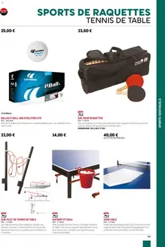 Sport 2000 - Prévisualisation de Sport 2000 Brochure 2026/2027 valide à partir de 01/01/2026 | Page: 117 | Produits: Sac, Poignées, Table, Livre