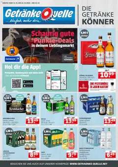 Getränke Quelle Prospekt ab 12.10.2026 gültig