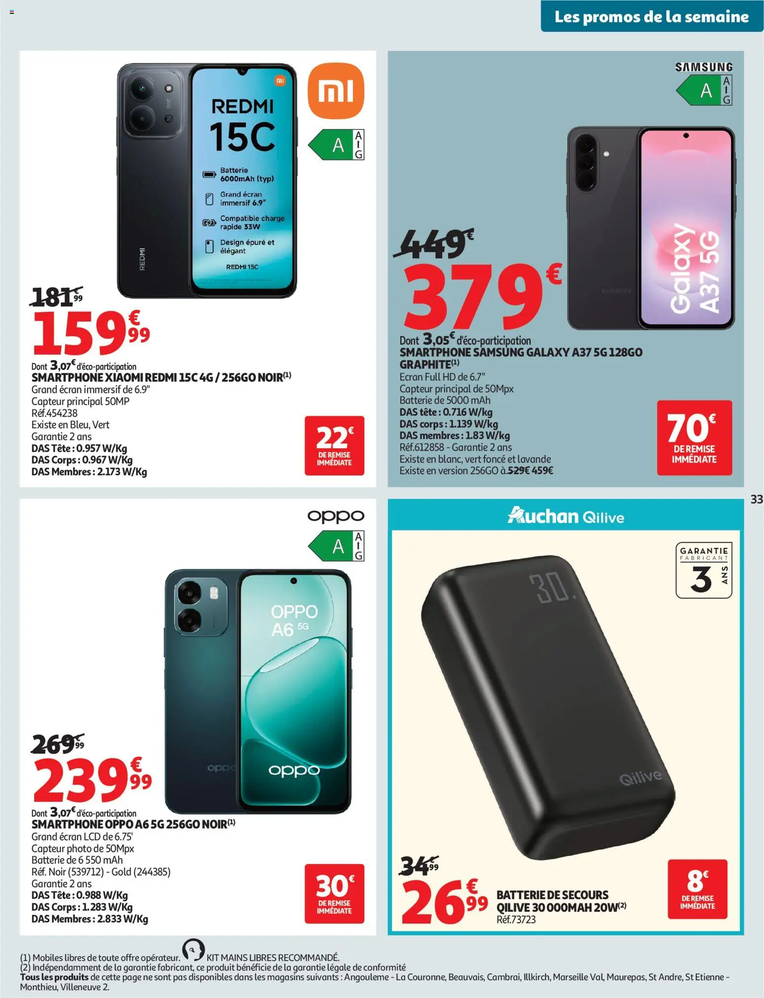 {H1} | Pagina: 33 | Producten: Smartphone, La