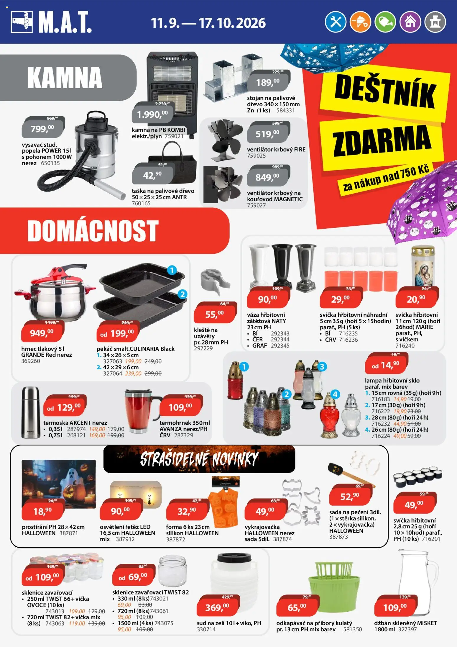 M.A.T. leták od 11.09.2026 | Strana: 1