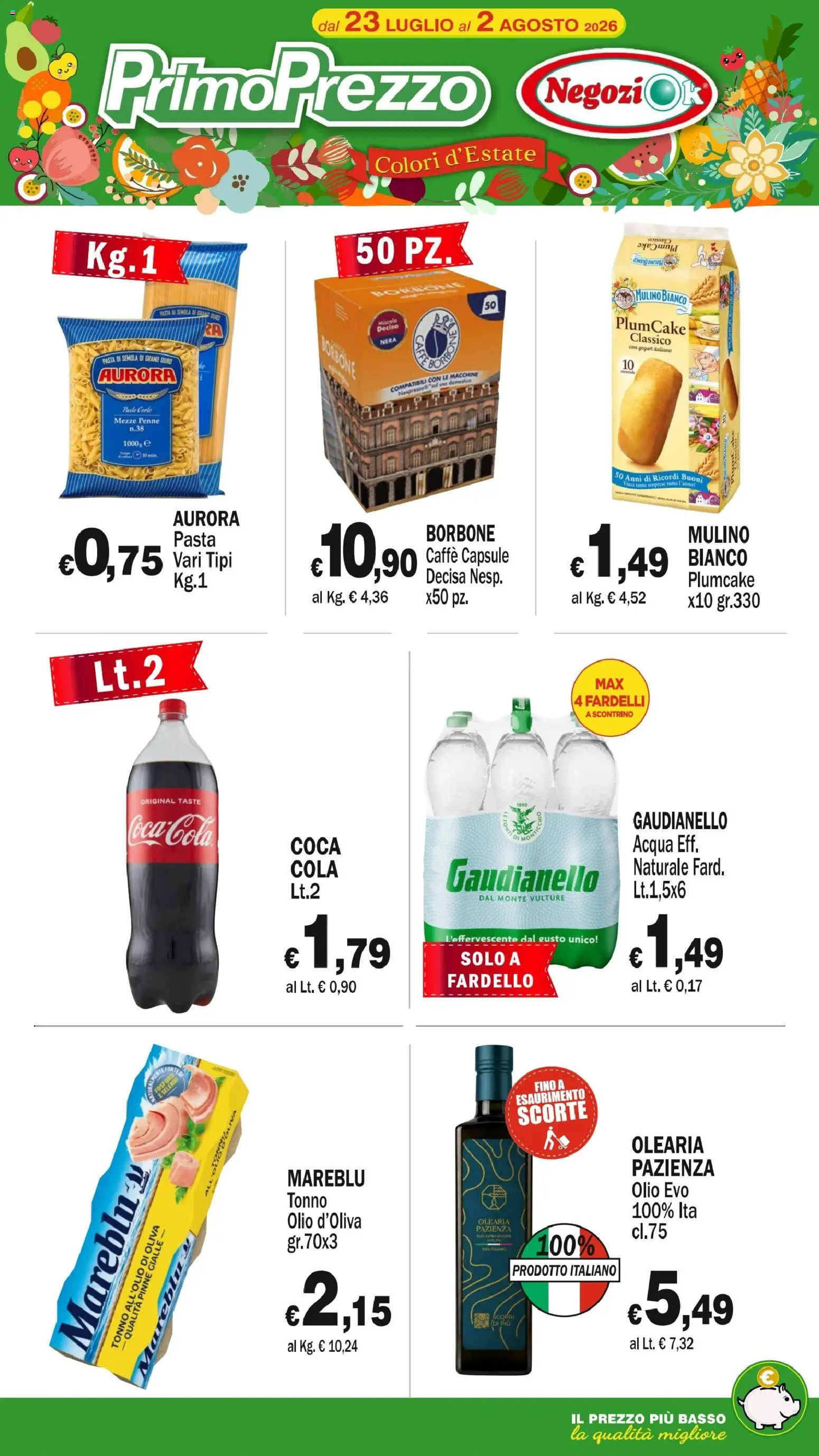 Volantino Primo Prezzo del 23/07/2026 | Pagina: 4