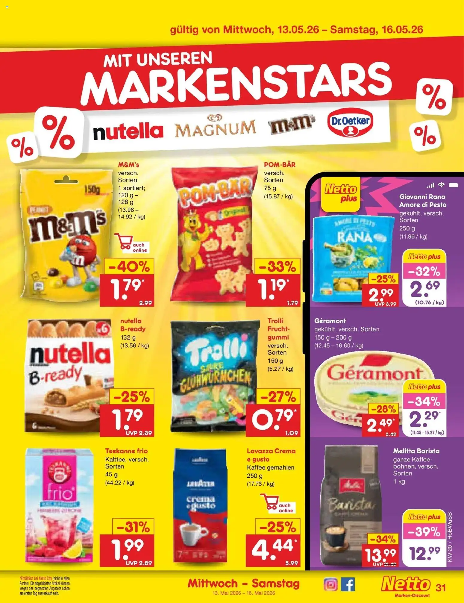 Netto Marken-Discount Prospekt Hannover	 – gültig ab 10.05.2026 | Seite: 40