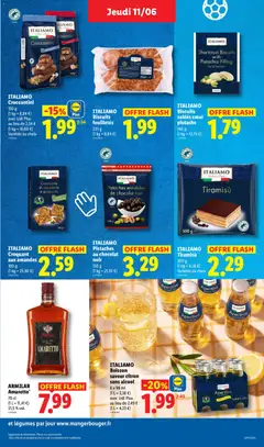 LIDL - Prévisualisation de ITALIAMO Biscuits feuilletés, Italian style puff pastry biscuits, 225g. valide à partir de 11.06.2026 | Page: 27