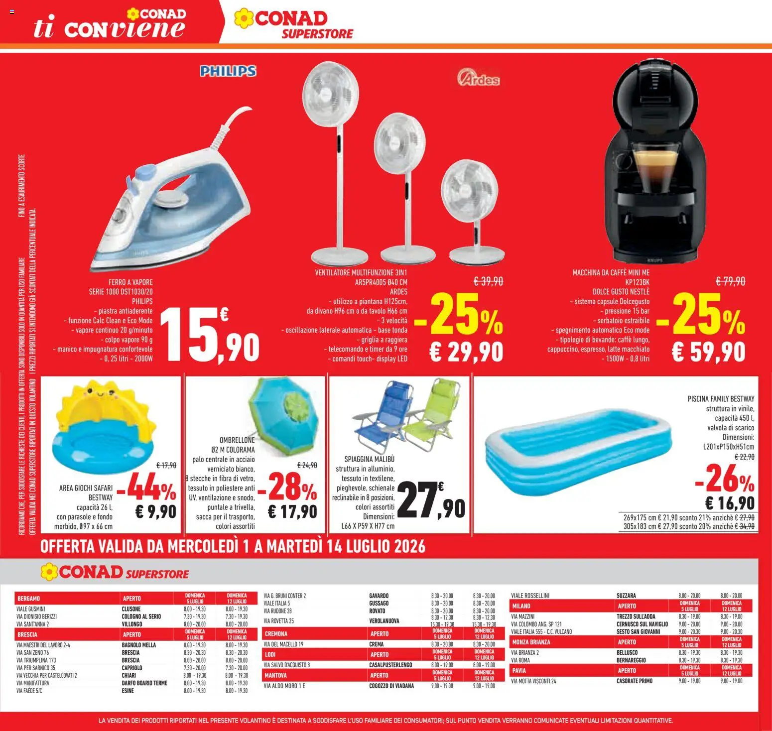 Volantino Conad del 01/07/2026 | Pagina: 34
